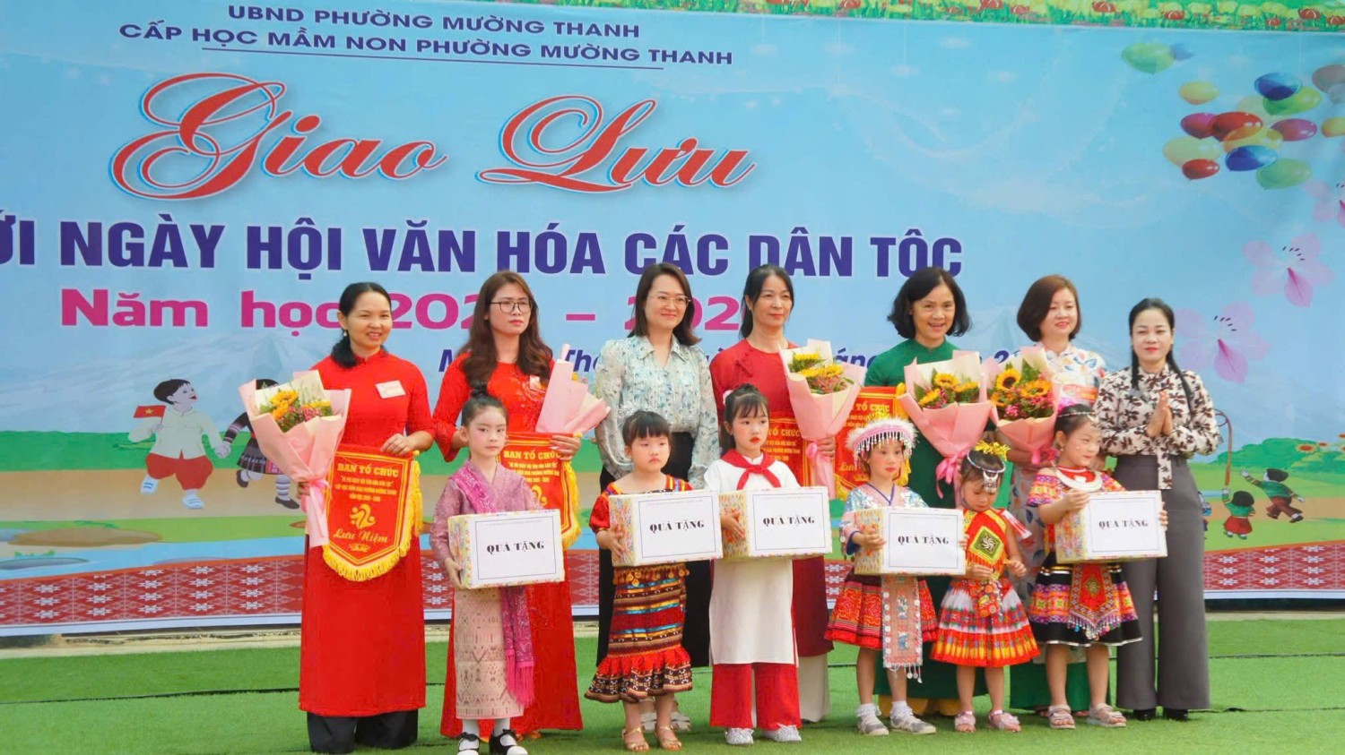 TRƯỜNG MẦM NON HOA MƠ THAM GIA GIAO LƯU “BÉ VỚI NGÀY HỘI VĂN HÓA DÂN TỘC” NĂM HỌC 2025-2026